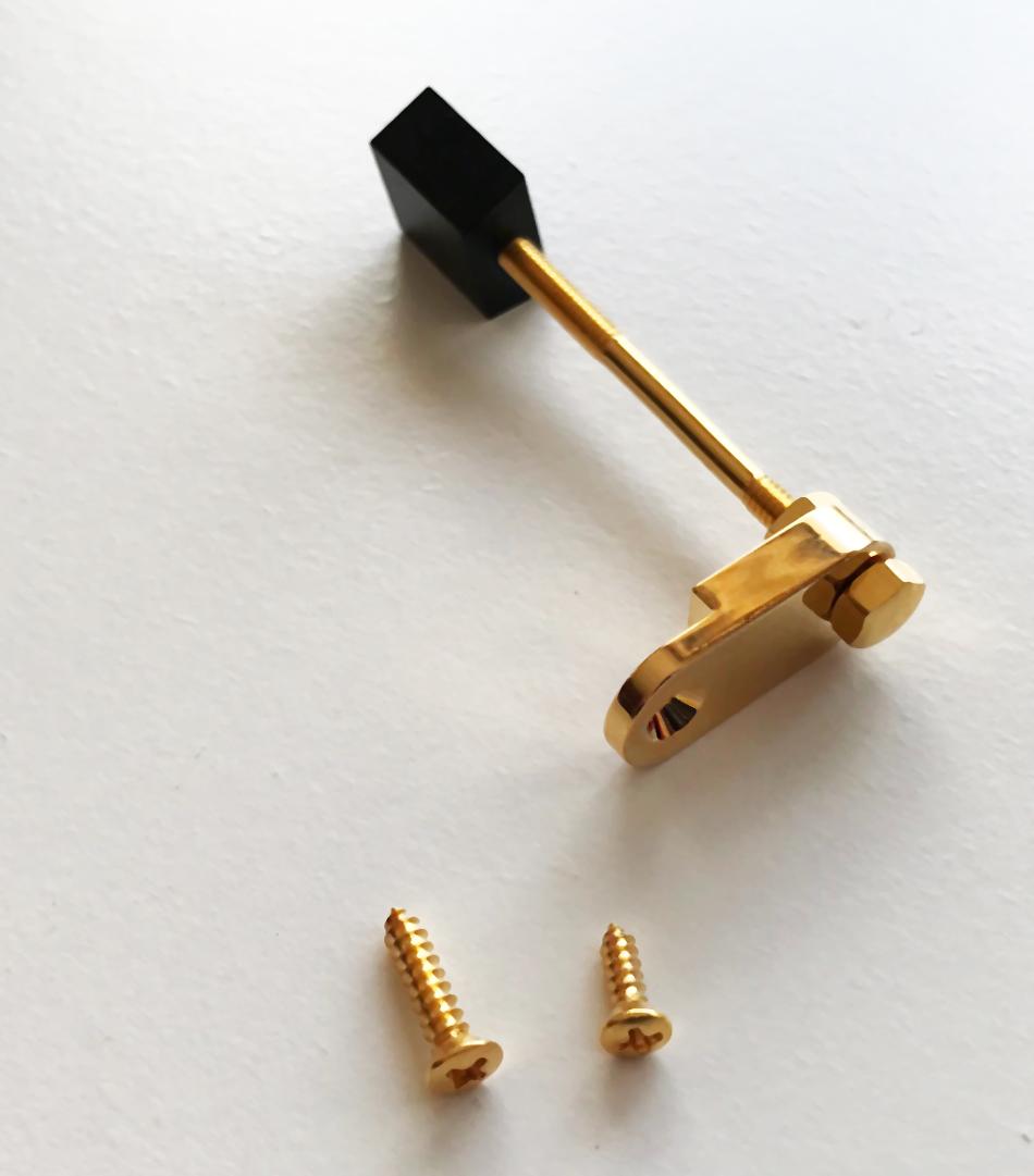 OEM Factory Spec Medium Gold Pickguard Support Bracket for Gibson semi ...